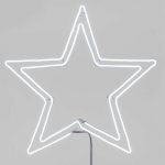 Stella Doppio Profilo 600 LED bianco ghiaccio Ø60cm