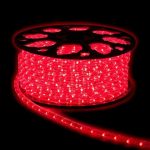 Tubo led natalizio bobina 100 mt da esterno Rosso