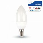 Lampada LED 5,5W E14 Candle Luce Bianco Freddo con chip samsung
