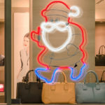 Babbo Natale Neon Bifacciale