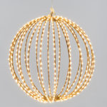 Sfera in filo metallico