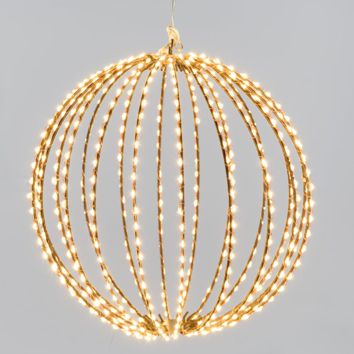 Sfera in filo metallico