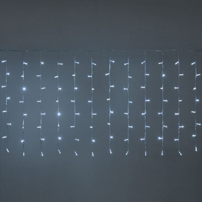 Tenda 2X1 mt con 96 LED a luce Fredda, senza trasformatore, 24V