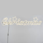 Scritta Christmas Neon bifacciale