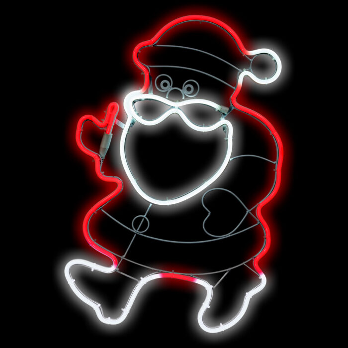 Natale neon luminoso