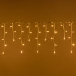 Ice Light 6x0,40m con 200 LED Bianco Caldo effetto Snow Light