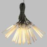 Catena con 20 Mini Tubi Bianco Caldo effetto LightFall