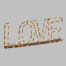 Scritta LOVE Telaio microLED