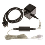 Trasformatore 230V/24V 3pins Max 1200 Led 1,5+4m per luminarie luce fissa PL24V