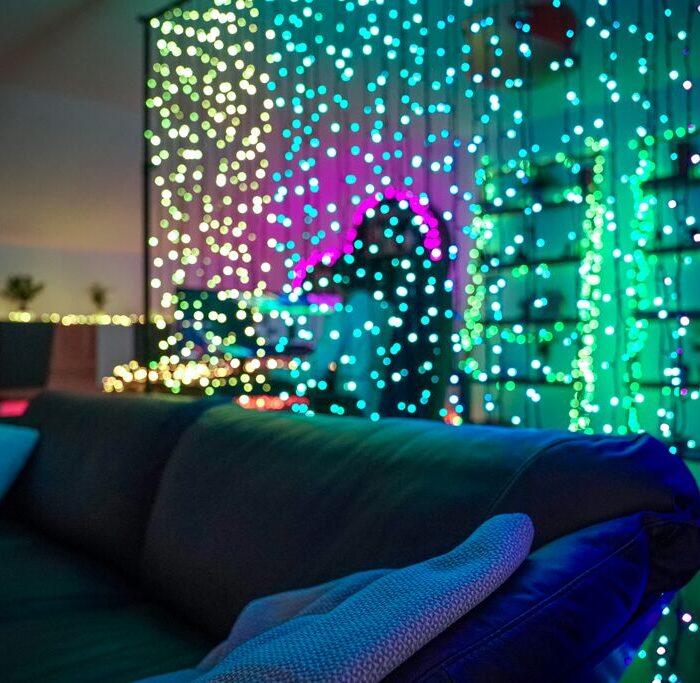 Tenda Twinkly Wall RGBW 1x2,1 metri con 210LED - immagine 6