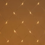 Rete PL24V 200x100cm 64LED ø7mm cavo trasparente 3 pins