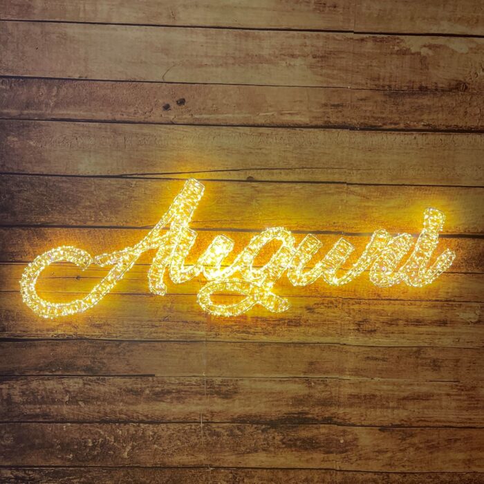 Auguri 3D 150xH49cm 4000 MicroLED - immagine 2