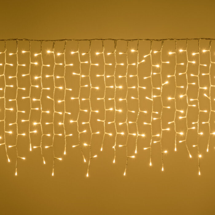 Tenda Irregolare Smart Connect 420 LED 200xH55cm - Bianco Caldo - immagine 3