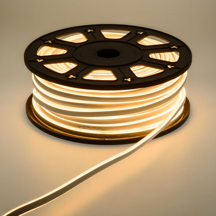 Neon Bifacciale SMD 6000 LED Bianco caldo 1,5m+50m