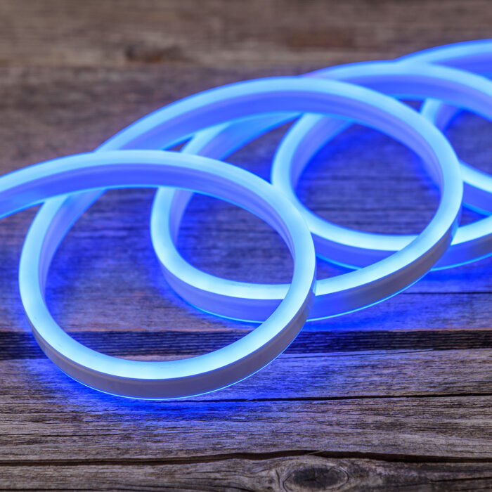 Neon Bifacciale SMD 6000 LED Blu 1,5m+50m - immagine 2